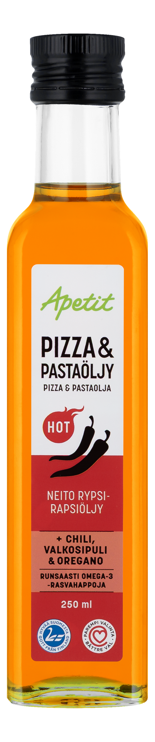 Apetit Neito Pizza-ja pastaöljy 250ml