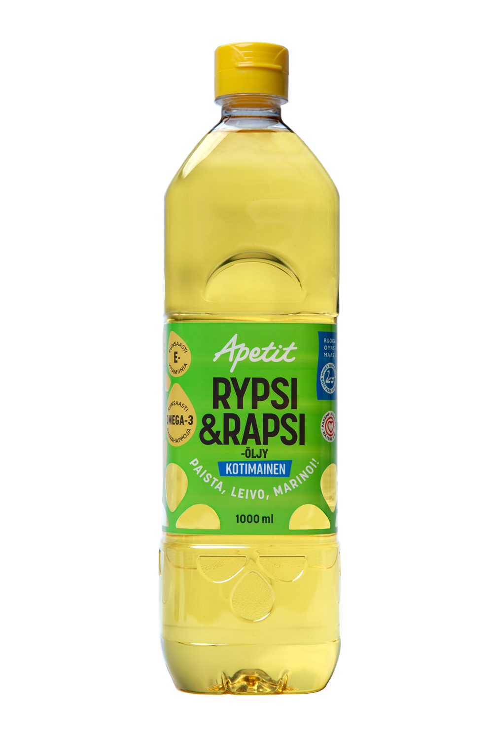 Apetit Kotimainen  Rypsi&rapsiöljy 1 L 
